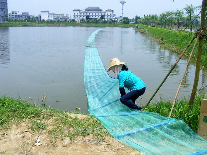 水(shuǐ)上(shàng)漂浮網15元每平方